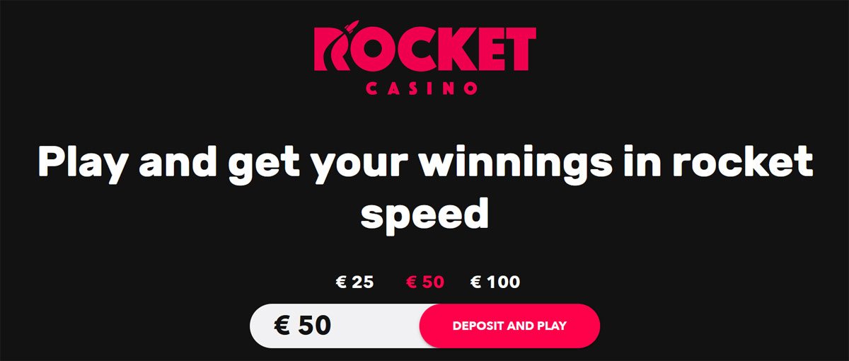 Rocket casino account creation