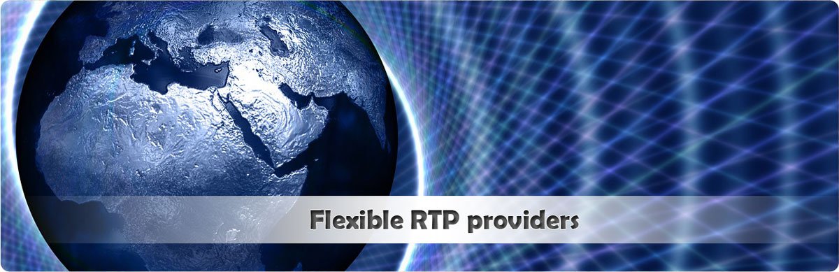 Which game providers offer casinos flexible RTP?